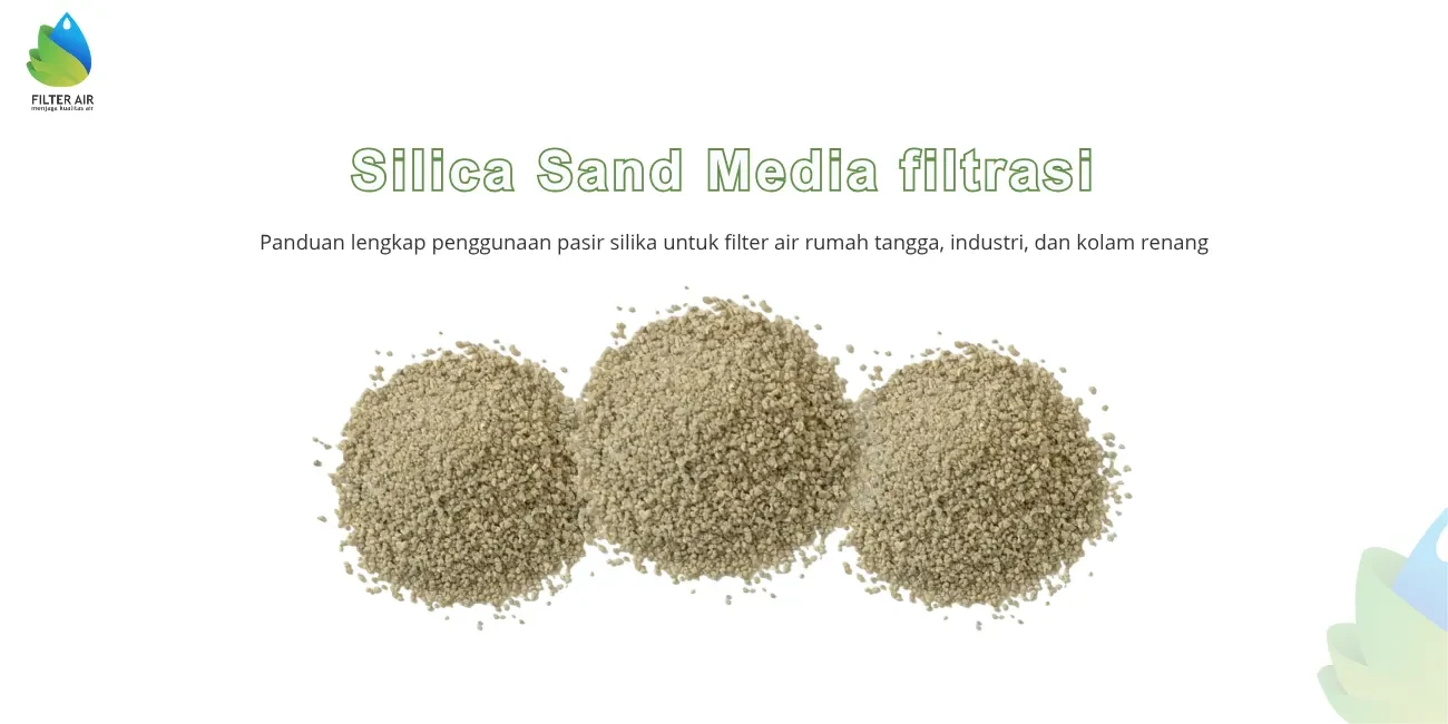 Silica Sand Media Filtrasi