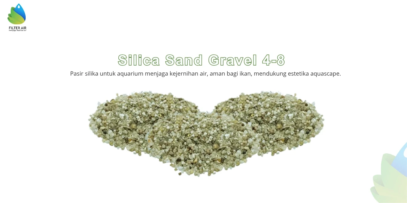 Silica Sand Gravel 4-8