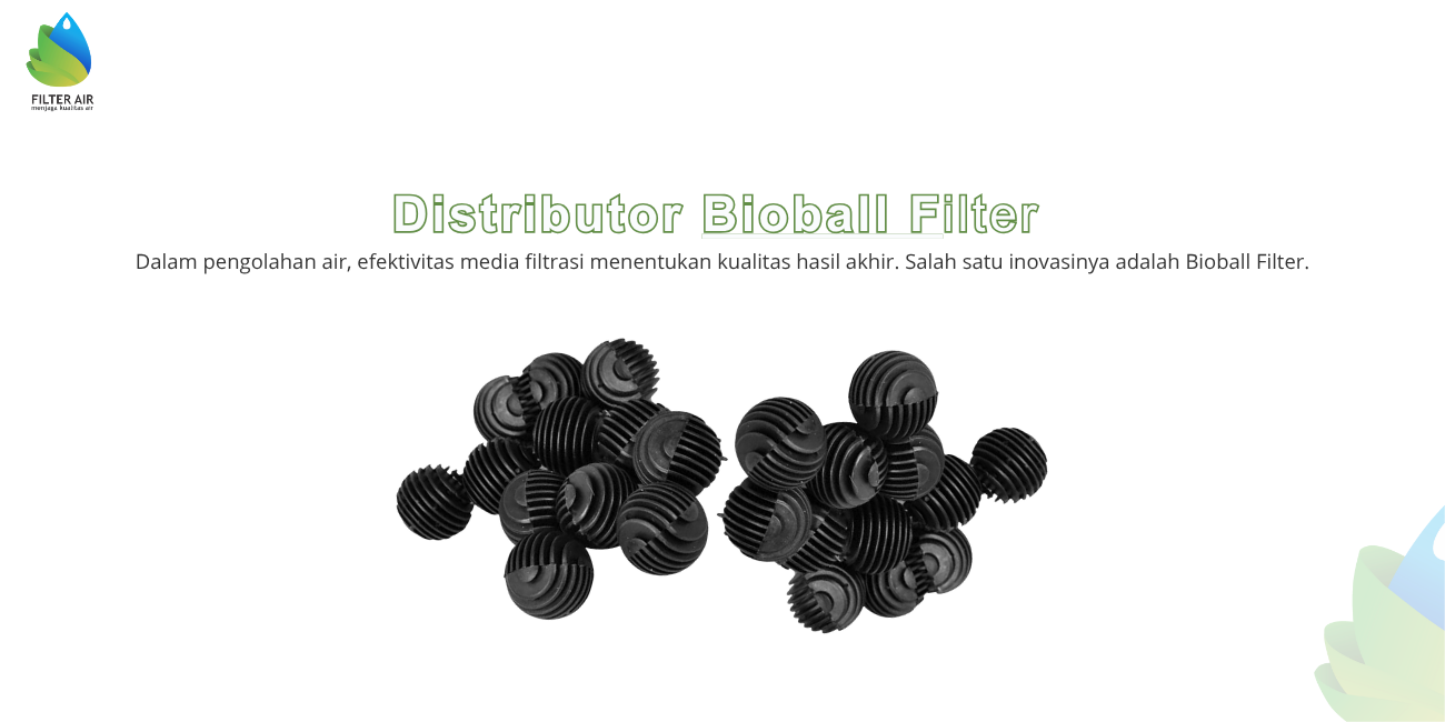 Bioball Filter