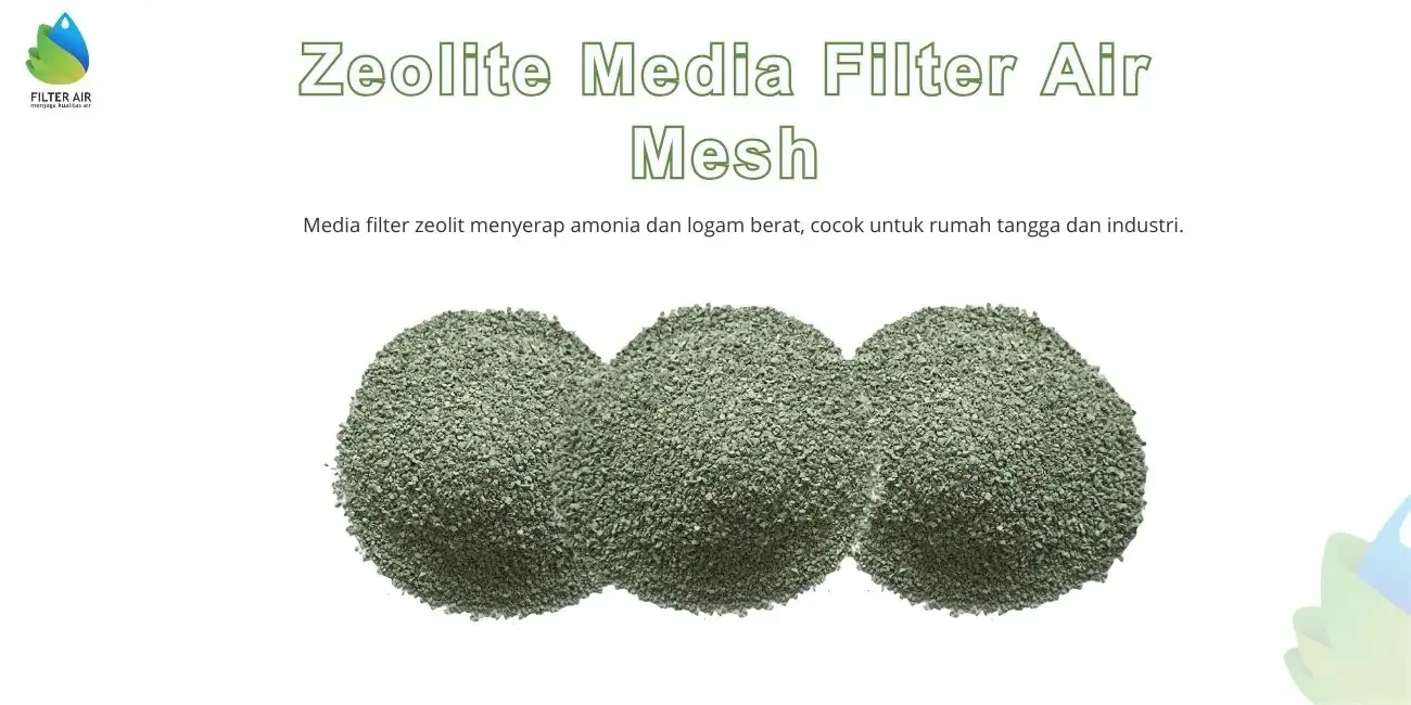 Zeolite Media Filter Air Mesh